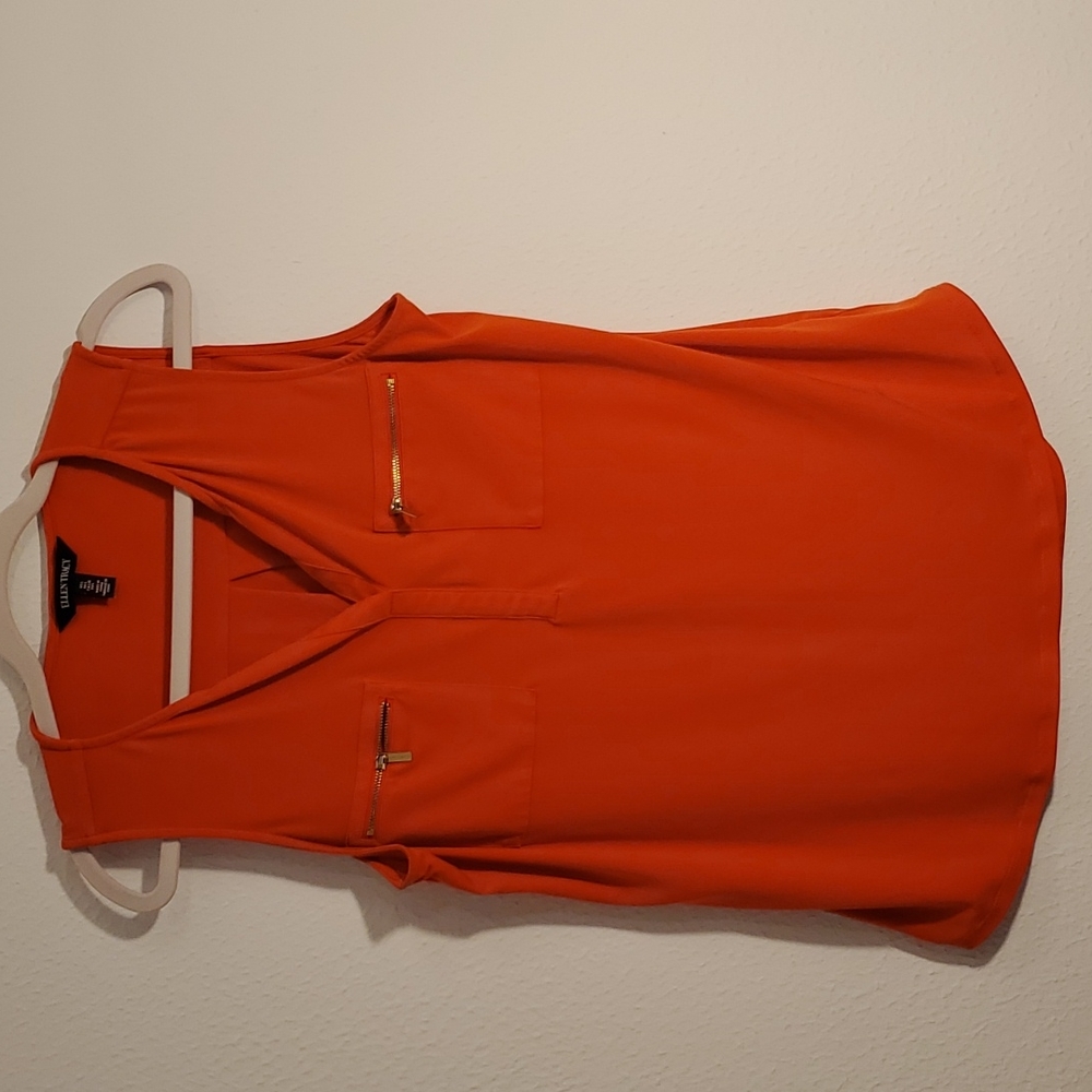 Red/orange tank